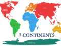 Continentes en inglés